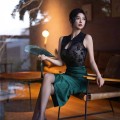 东方韵味：性感美女与旗袍的完美邂逅-性感图片